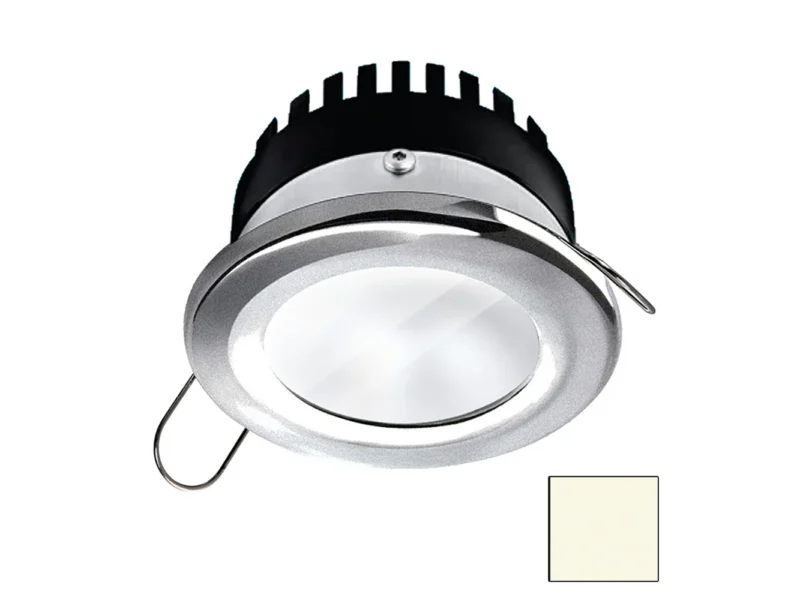 i2Systems Apeiron PRO A506 - 6W Spring Mount Light - Round - Neutral White - Brushed Nickel Finish