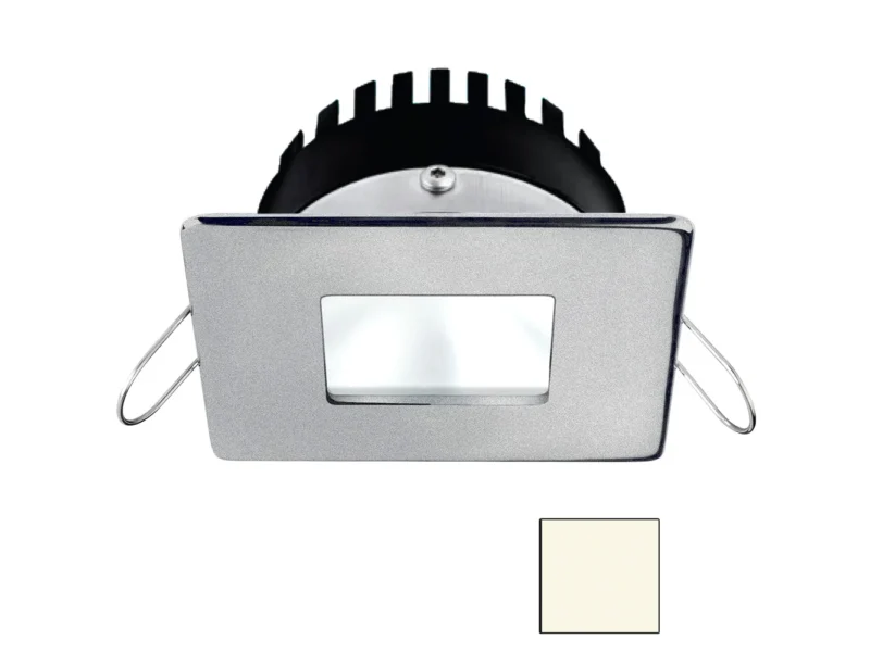 i2Systems Apeiron PRO A506 - 6W Spring Mount Light - Square/Square - Neutral White - Brushed Nickel Finish