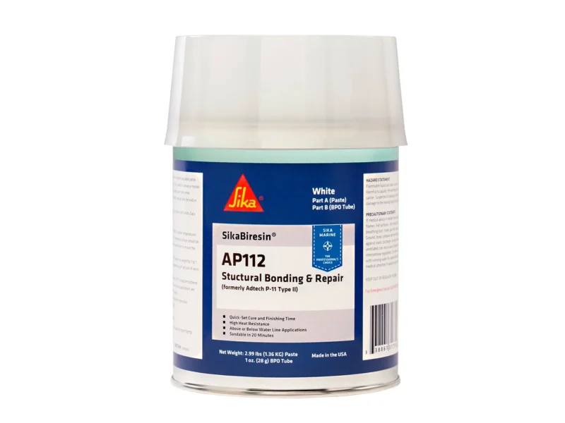 Sika SikaBiresin® AP112 + BPO Cream Hardener - White - Quart