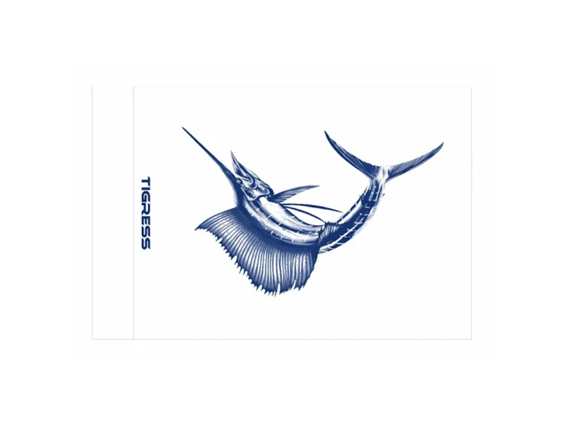 Tigress Sailfish Release Flag - 12" x 18"