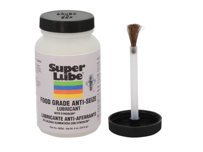 Super Lube Food Grade Anti-Seize w/Syncolon® - 8oz Brush Bottle