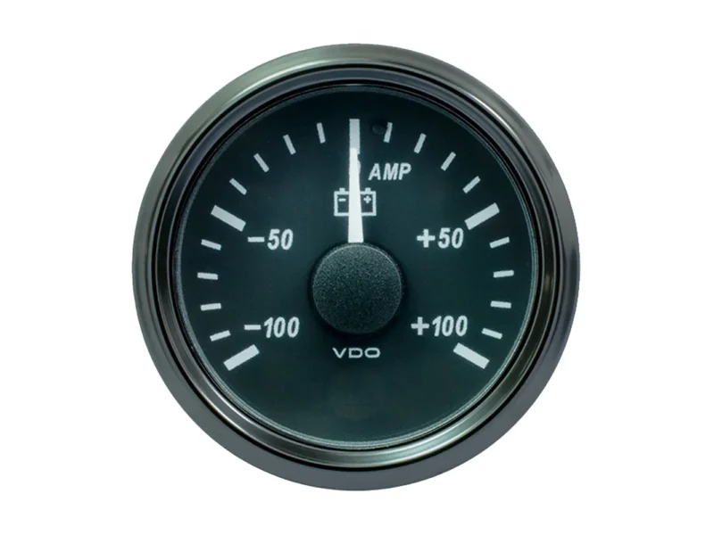 VDO SingleViu 52mm (2-1/16") Ammeter - 100 AMP