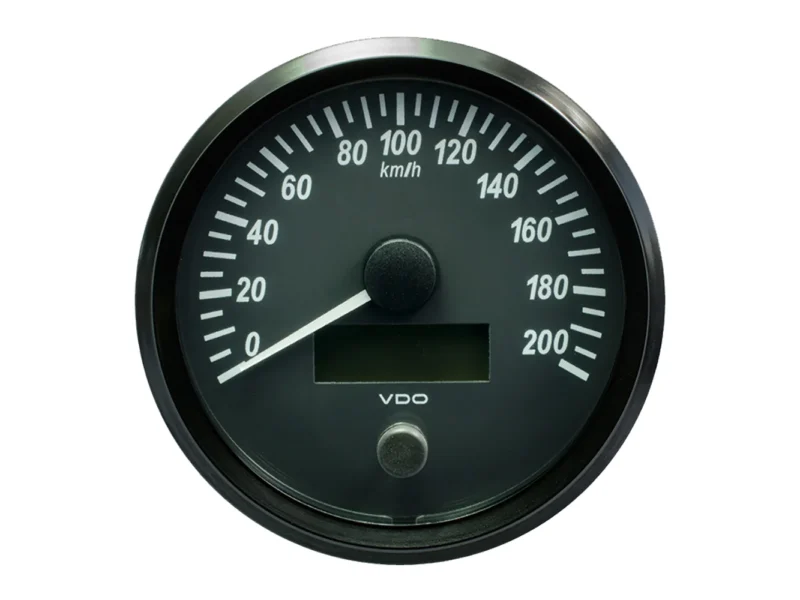 VDO SingleViu 100mm (4") Speedometer - 200 KM/H