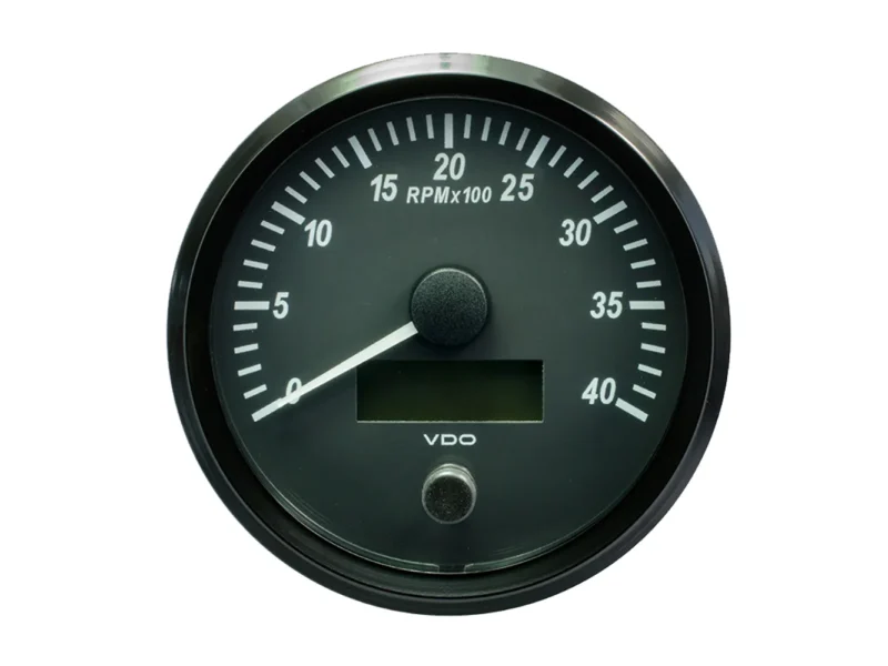 VDO SingleViu 100mm (4") Tachometer - 4000 RPM