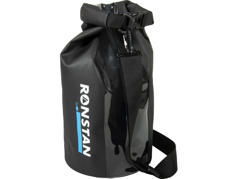 Ronstan Dry Roll Top - 10L Bag - Black w/Window