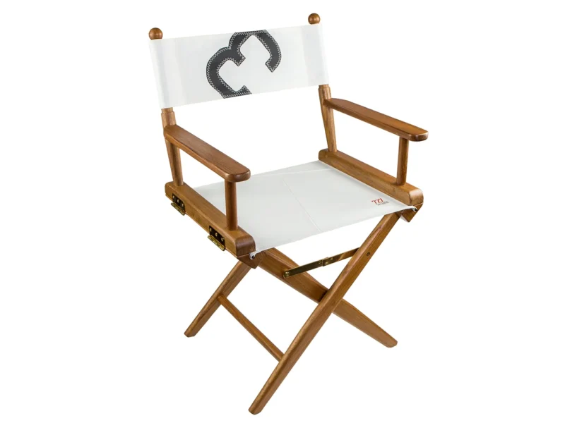 Whitecap Director's Chair w/Sail Cloth Seating - Teak