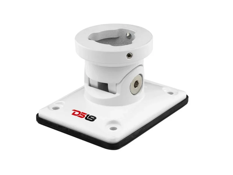 DS18 HYDRO Universal Flat Swivel Mount - White