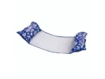 Aqua Leisure 4-In-1 Monterey Hammock Supreme XL 53" x 31.5" - Hibiscus Pineapple Royal Blue