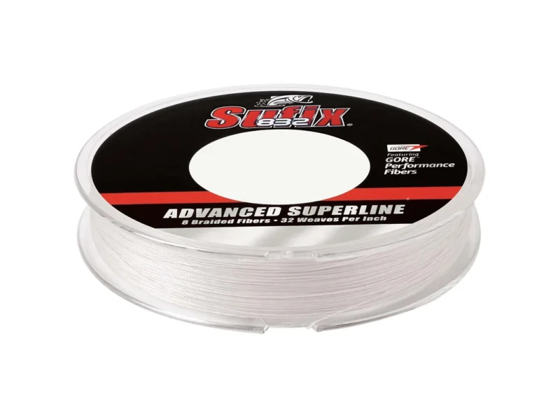 Sufix 832® Advanced Superline® Braid - 6lb - Ghost - 150 yds