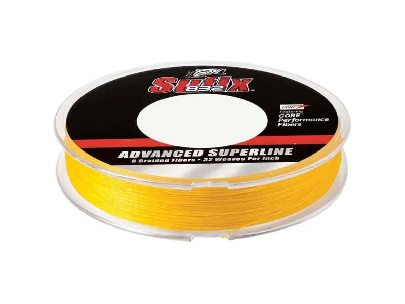 Sufix 832® Advanced Superline® Braid - 6lb - Hi-Vis Yellow - 300 yds