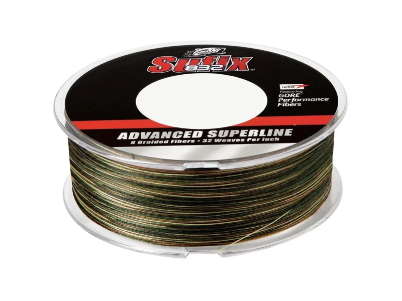 Sufix 832® Advanced Superline® Braid - 6lb - Camo - 600 yds