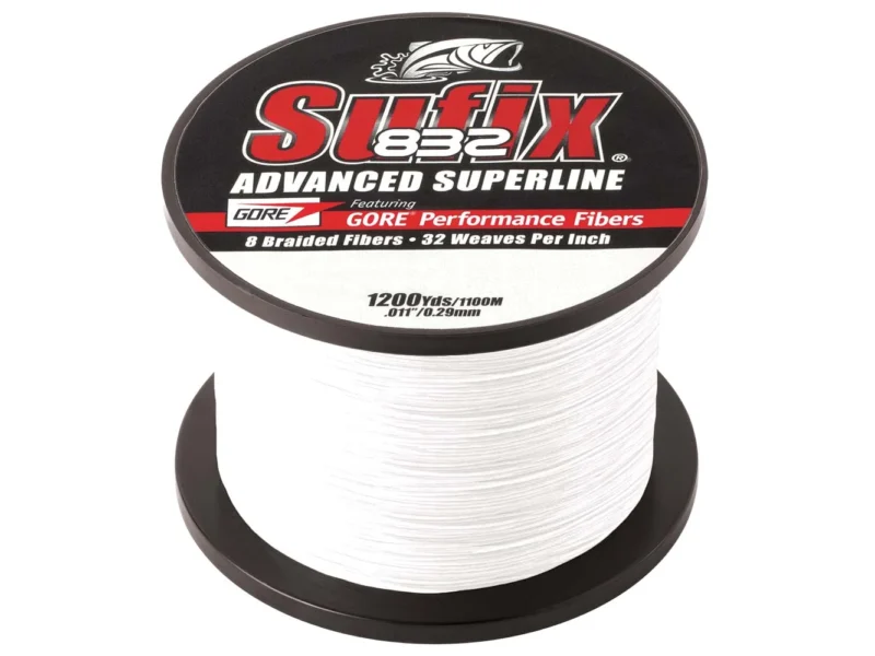 Sufix 832® Advanced Superline® Braid - 6lb - Ghost - 1200 yds