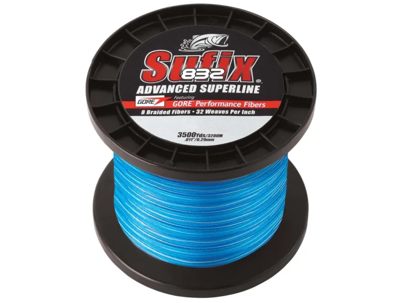 Sufix 832® Advanced Superline® Braid - 6lb - Coastal Camo - 3500 yds