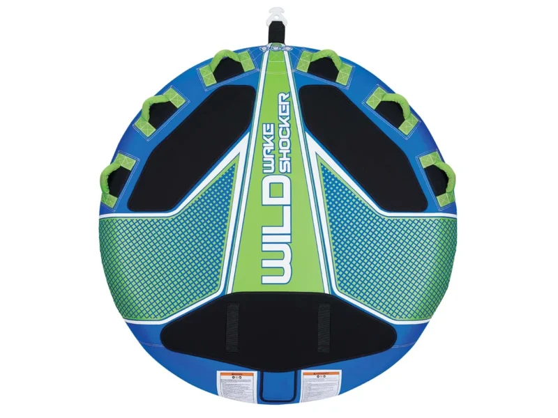 Full Throttle Wild Wake Shocker Towable Tube - 3 Rider - Blue