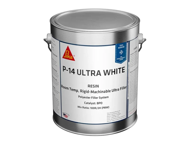 Sika SikaBiresin® AP014 Polyester Fairing Compound White Gallon Can BPO Hardener Required