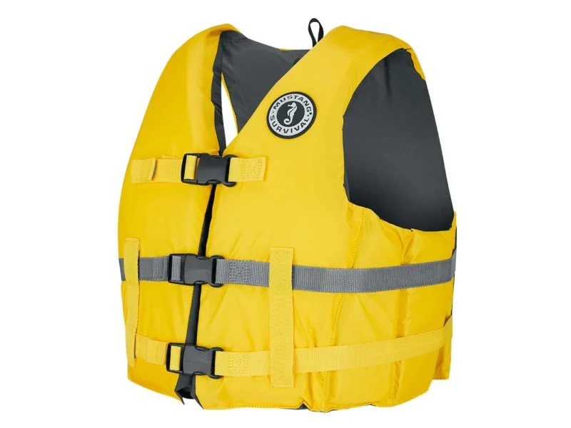 Mustang Livery Foam Vest - Yellow - XL/XXL