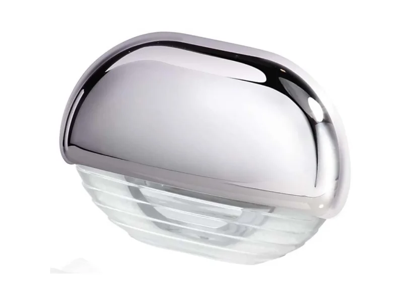 Hella Marine White LED Easy Fit Step Lamp w/Chrome Cap