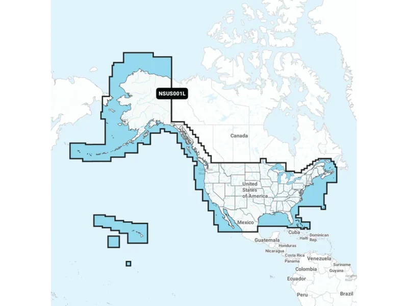 Garmin Navionics+ NSUS001L US & Coastal Canada