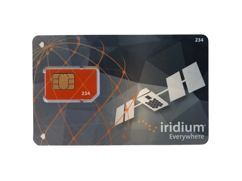 Iridium Post Paid SIM Card Activation Required - Orange