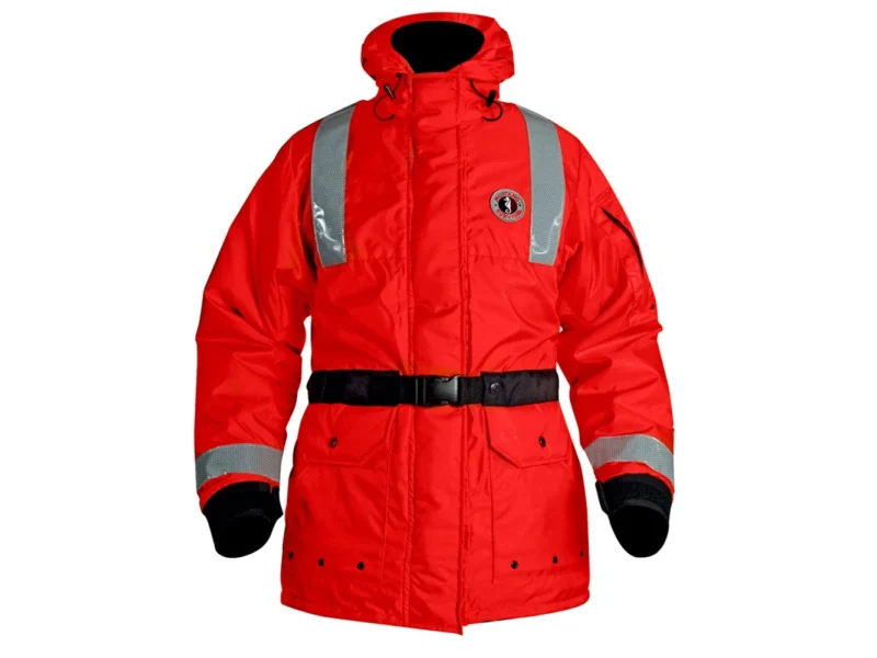 Mustang ThermoSystem Plus Flotation Coat - Red - Small