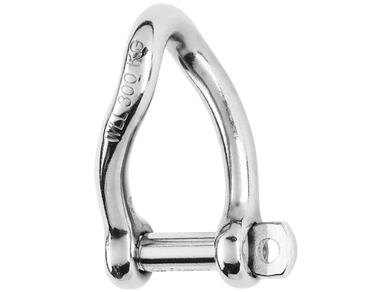 Wichard Self-Locking Twisted Shackle - Diameter 5mm - 3/16"