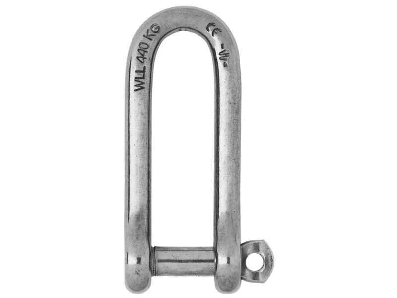 Wichard Captive Pin Long D Shackle - Diameter 5mm - 3/16"