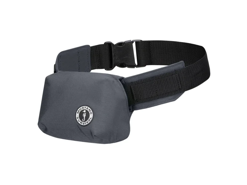 Mustang Minimalist Inflatable Belt Pack - Admiral Grey - Manual