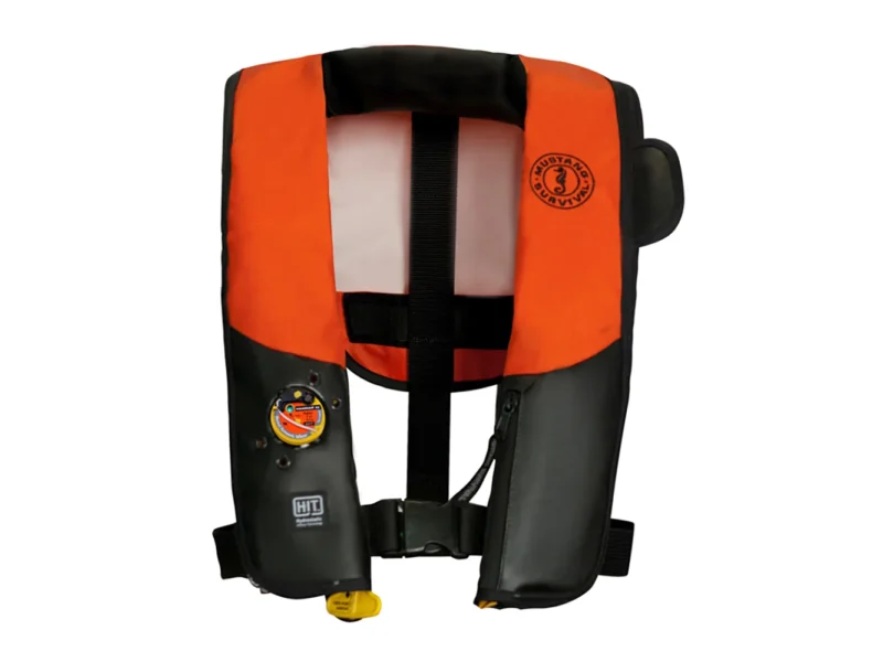 Mustang HIT Inflatable PFD f/Law Enforcement - Orange/Black - Automatic/Manual