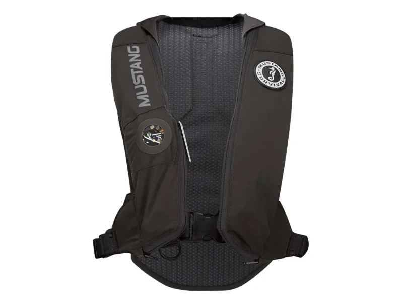 Mustang Elite 28 Hydrostatic Inflatable PFD - Black - Automatic/Manual