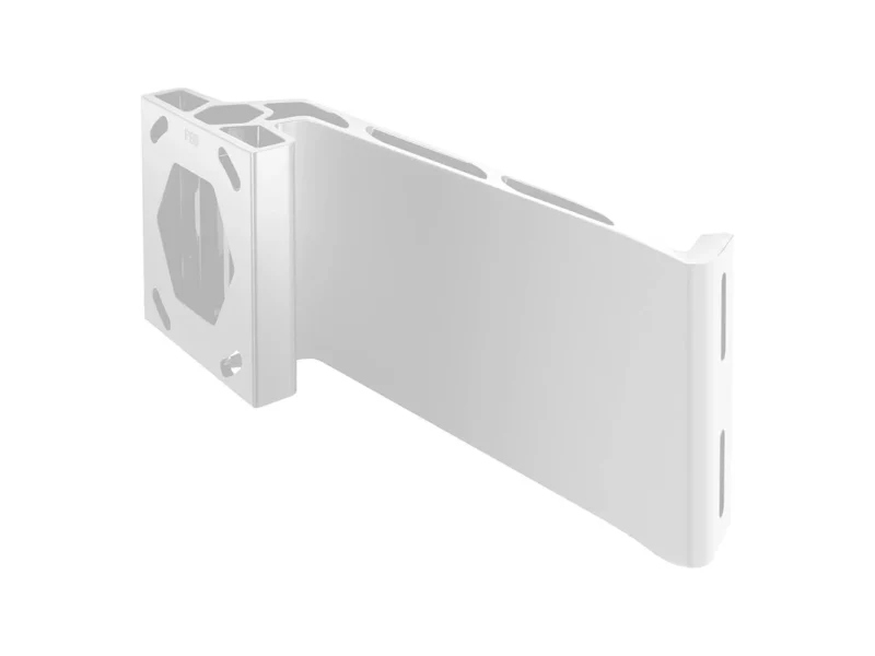 Minn Kota Raptor Jack Plate Adapter Bracket - Port - 8" Setback - 6" Rise - White