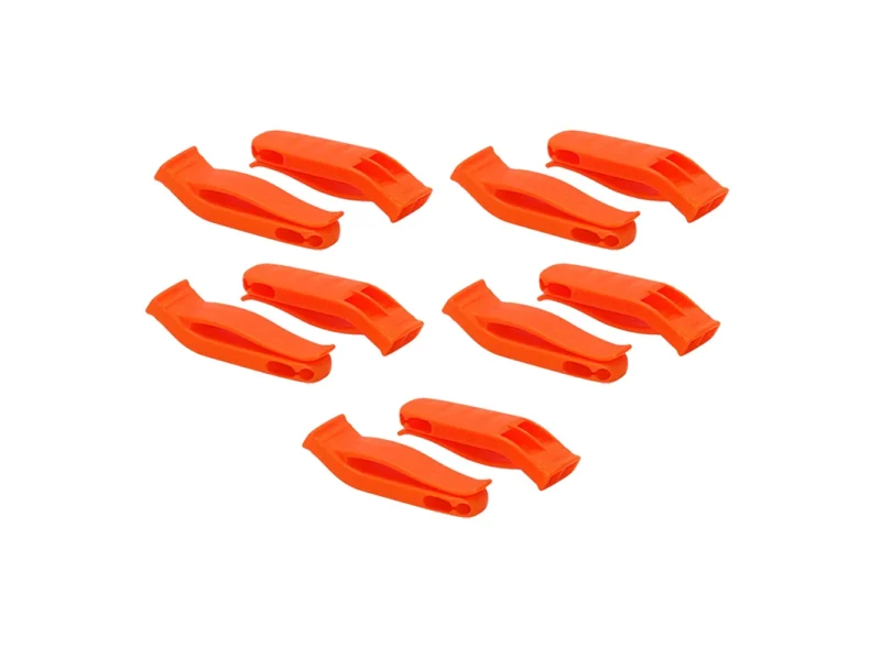 Mustang Signal Whistle - Orange *10-Pack