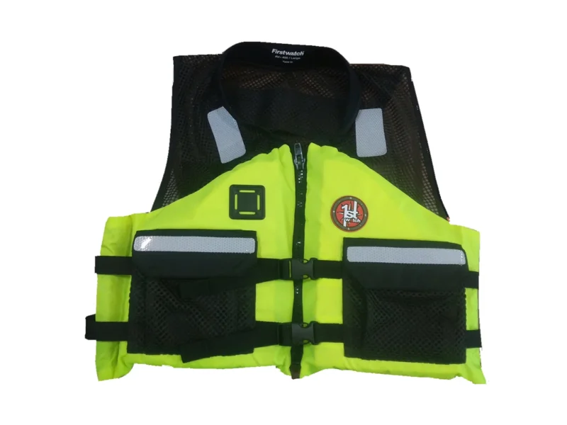 First Watch AV-5001 Crew Vest - Hi-Vis Yellow - Large to XL