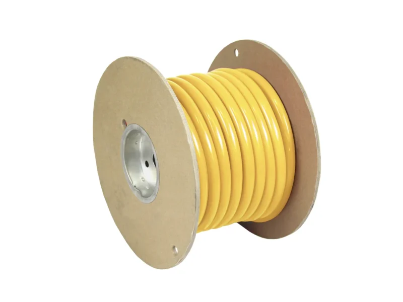 Pacer Yellow 6 AWG Battery Cable - 50'