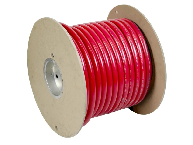 Pacer Red 6 AWG Battery Cable - 100'