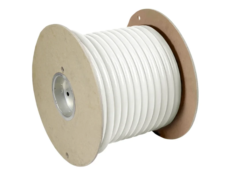 Pacer White 6 AWG Battery Cable - 100'