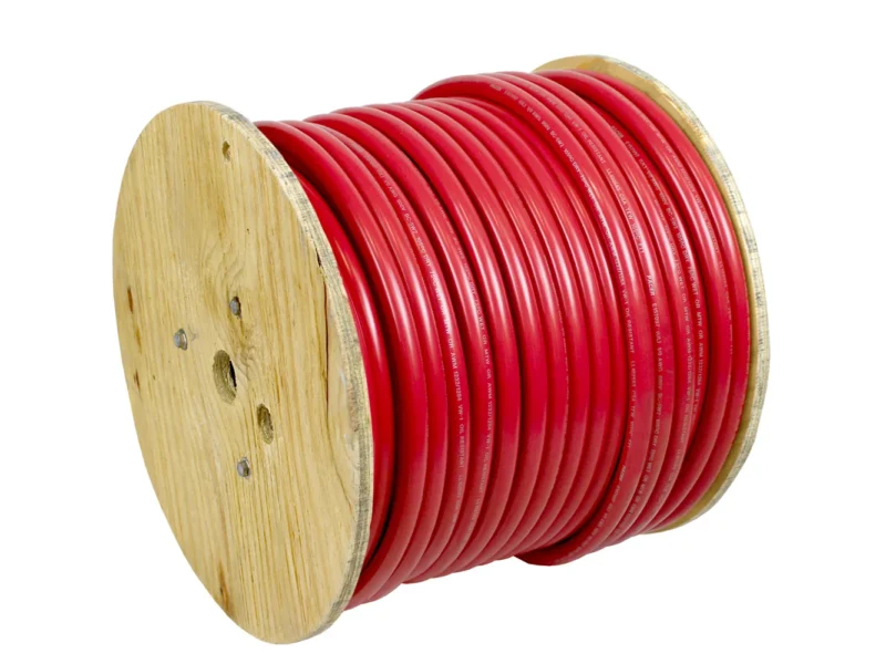 Pacer Red 6 AWG Battery Cable - 250'