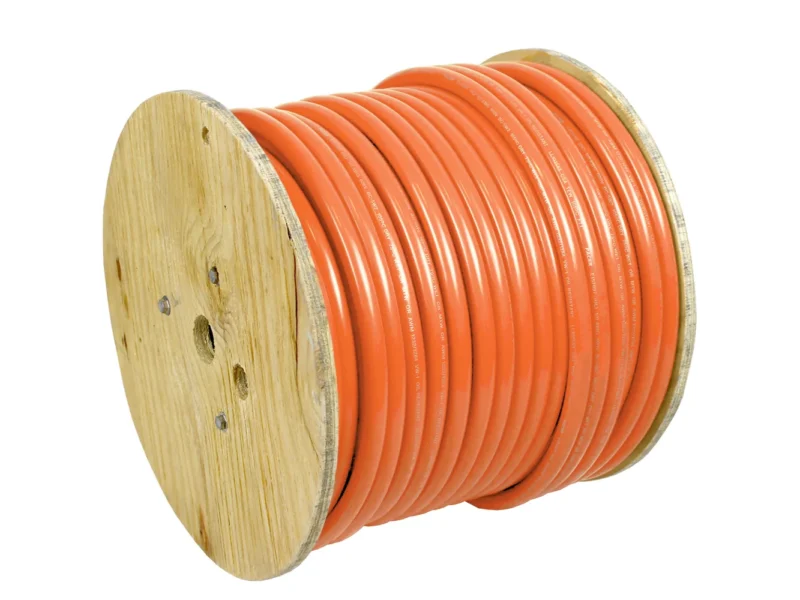 Pacer Orange 6 AWG Battery Cable - 250'