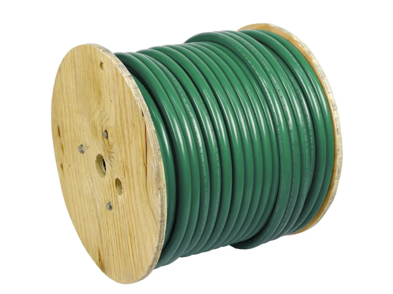 Pacer Green 6 AWG Battery Cable - 250'