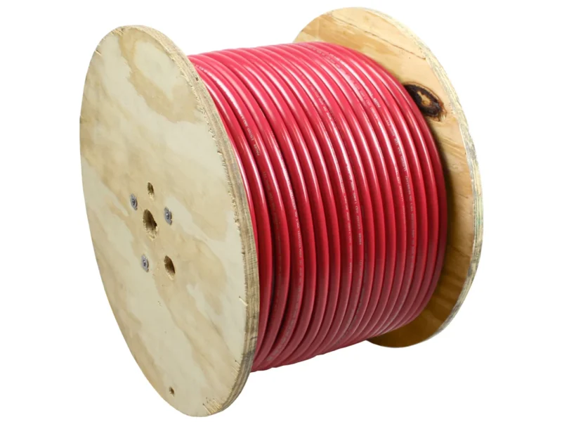 Pacer Red 6 AWG Battery Cable - 500'