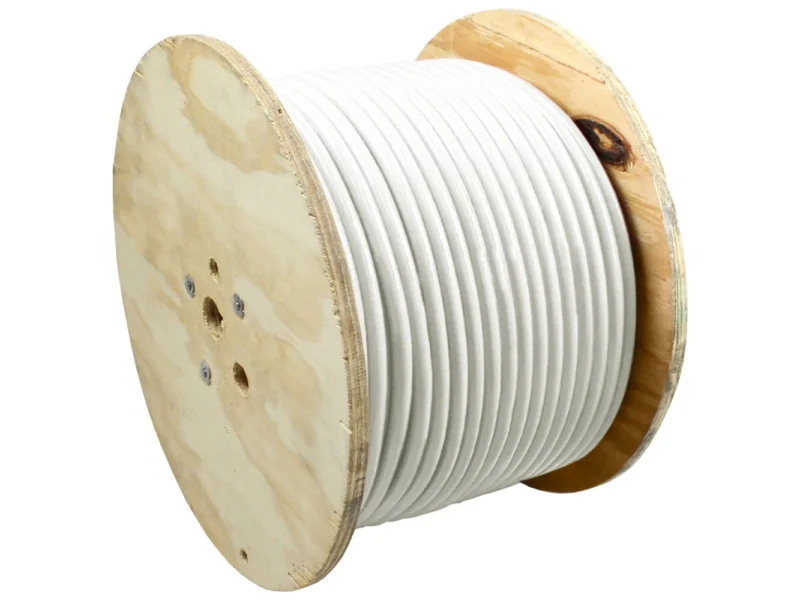 Pacer White 6 AWG Battery Cable - 500'