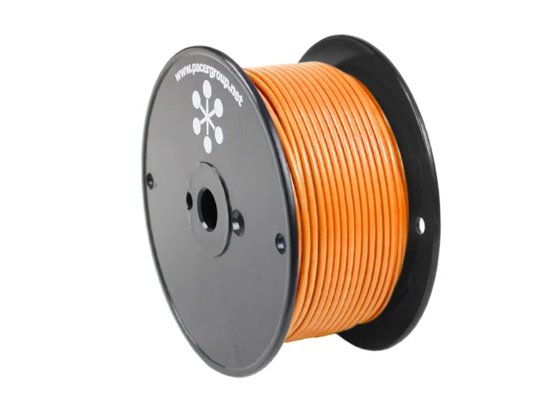 Pacer Orange 18 AWG Primary Wire - 250'