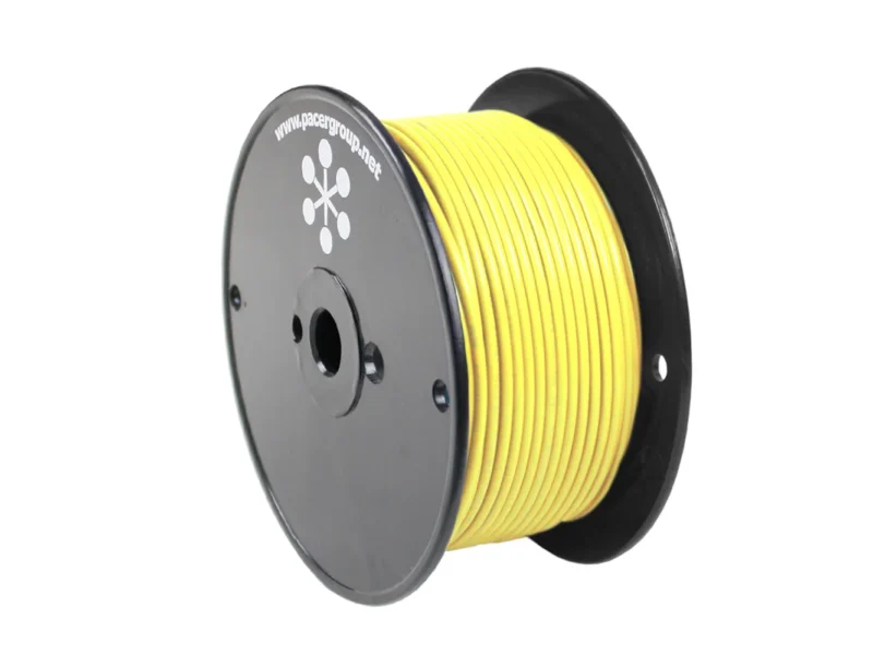 Pacer Yellow 18 AWG Primary Wire - 250'