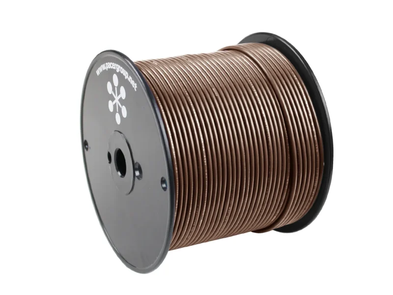 Pacer Brown 18 AWG Primary Wire - 500'