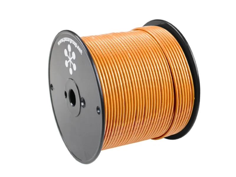 Pacer Orange 18 AWG Primary Wire - 500'