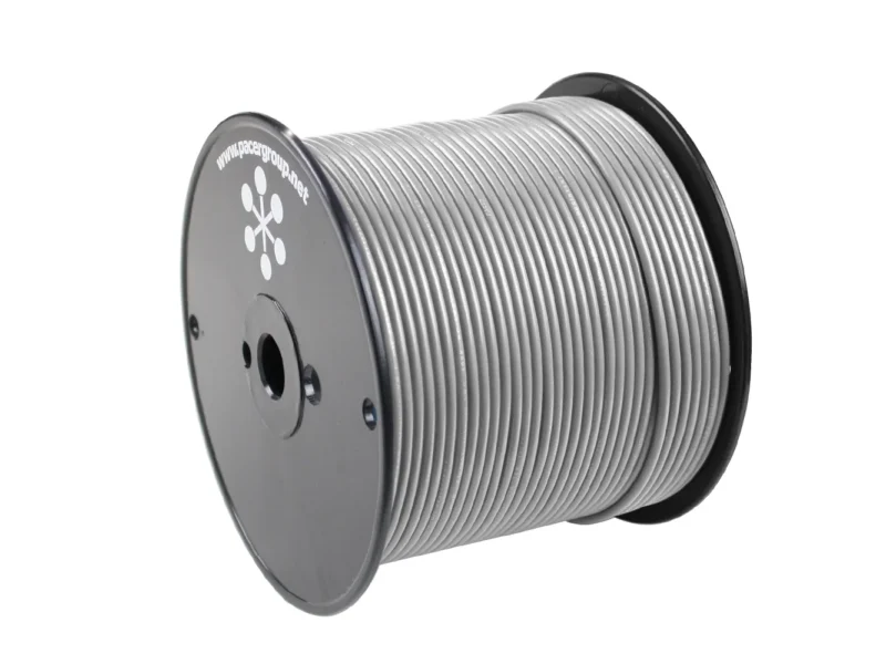 Pacer Grey 18 AWG Primary Wire - 500'