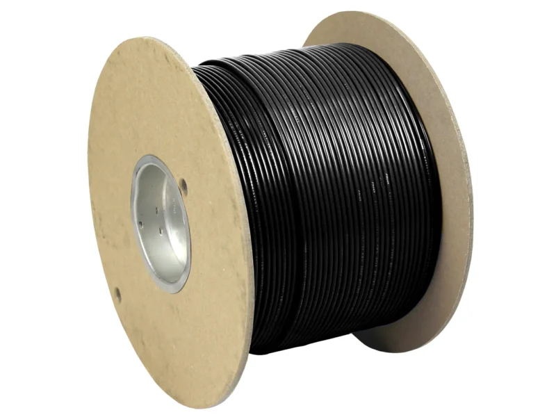 Pacer Black 18 AWG Primary Wire - 1,000'