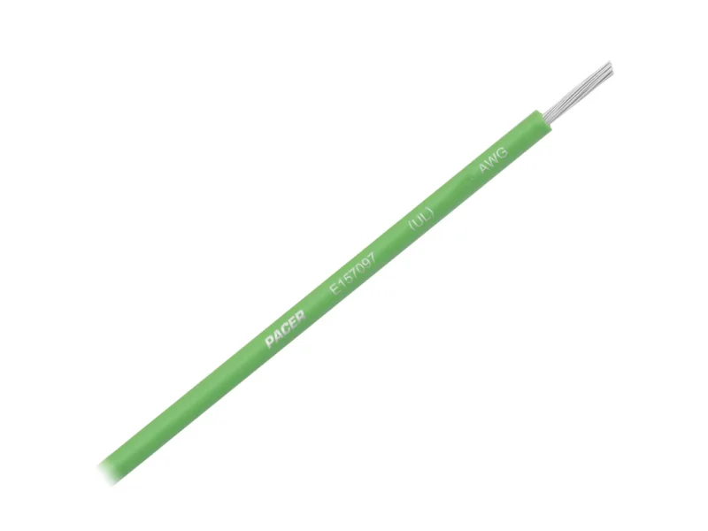 Pacer Light Green 16 AWG Primary Wire - 25'