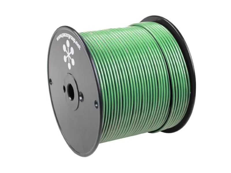 Pacer Light Green 16 AWG Primary Wire - 500'