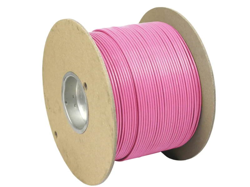 Pacer Pink 16 AWG Primary Wire - 1,000'