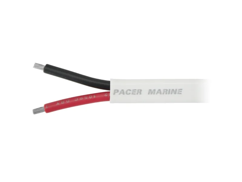 Pacer 18/2 AWG Duplex Cable - Red/Black - 100'